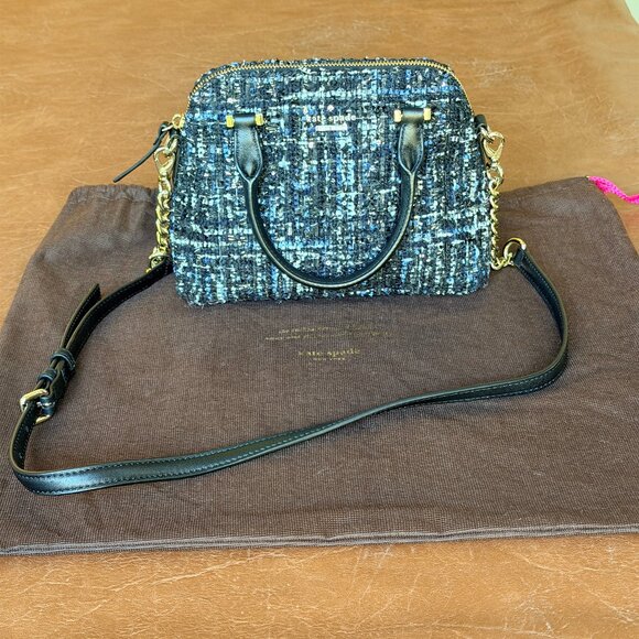 Kate Spade Small Maise Emerson Place Fabric Handbag Crossbody RARE NEW - Picture 9 of 17